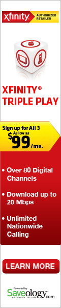 Order Comcast Triple Play today for as low as $99 a month